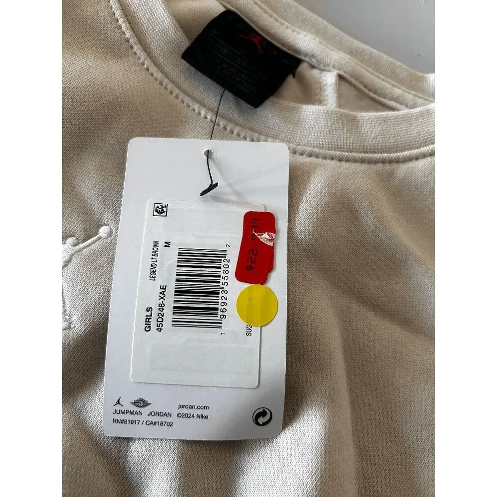 Nike Jordan Girls Brooklyn Essential boxy Tank M (10/12)